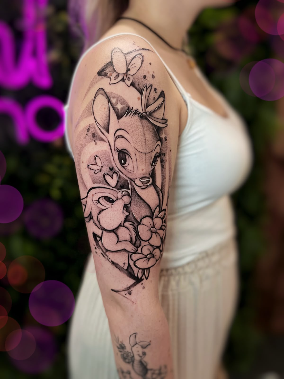 anita linework deer