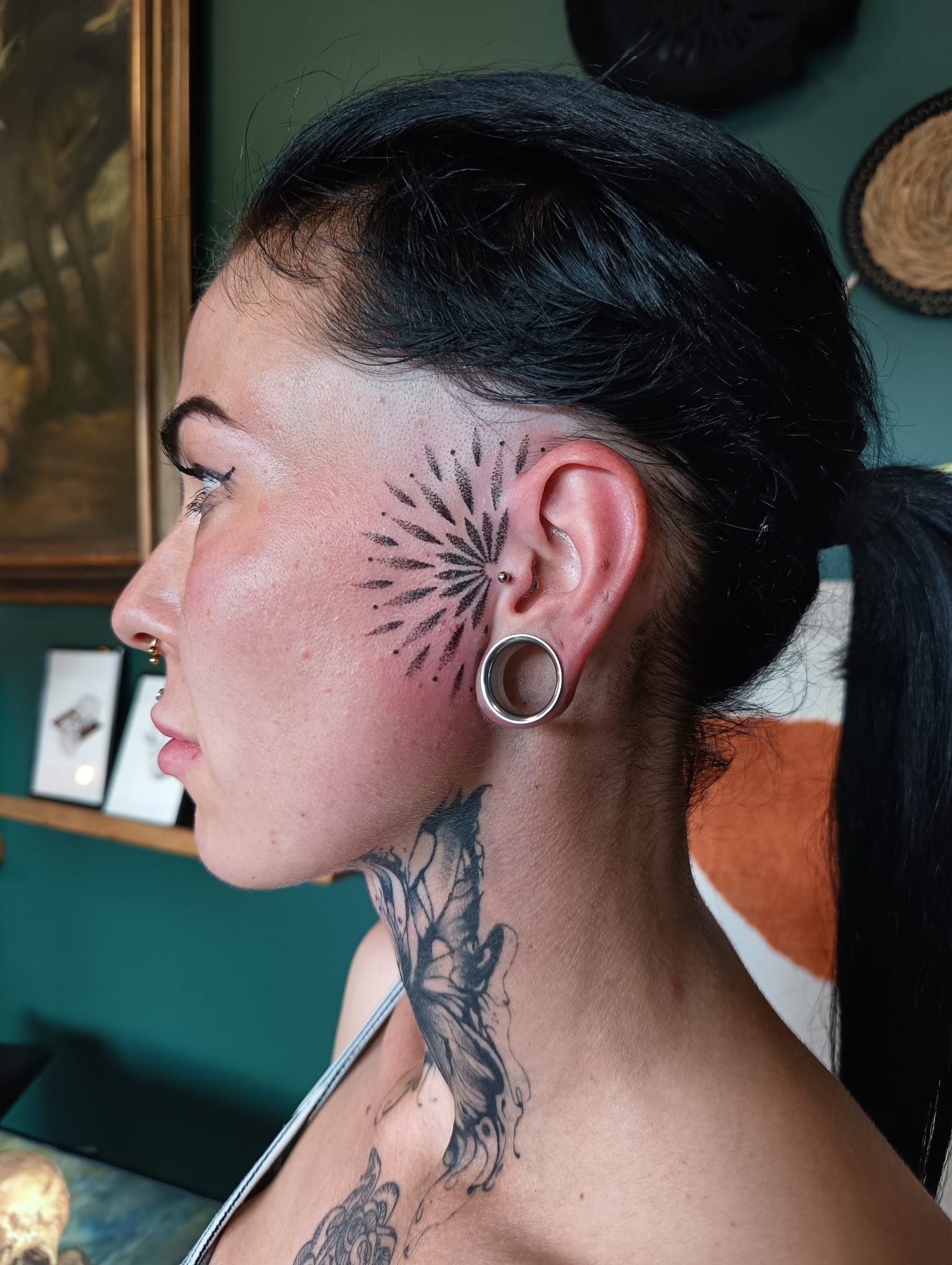 kamil dotwork face