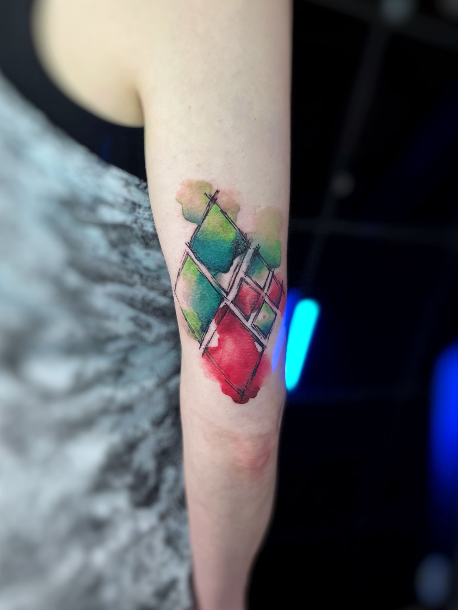Anita – anita watercolor rhombus
