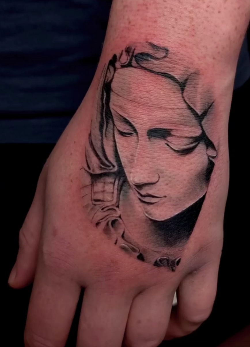 Kamil – kamil realism handtattoo